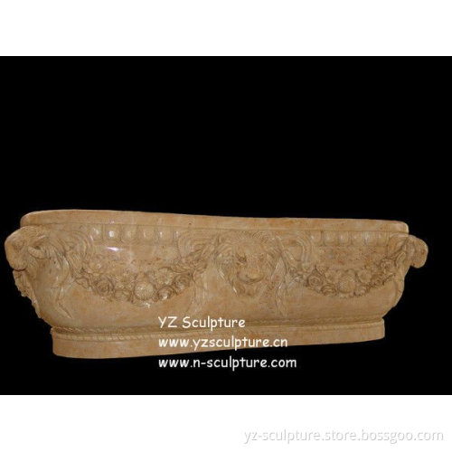 Solid Marble Bathtub (SNK-158)